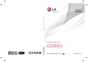 Kullanım kılavuzu LG GD880 Cep telefonu