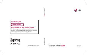 Manuale LG GD900 Telefono cellulare