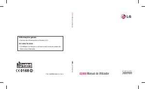 Manual LG GD900 Telefone celular