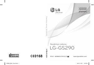 Vadovas LG GS290 Mobilusis telefonas