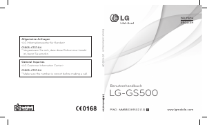 Bedienungsanleitung LG GS500 Handy