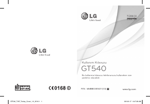 Kullanım kılavuzu LG GT540 Cep telefonu