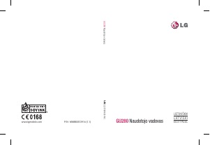 Vadovas LG GU280 Mobilusis telefonas