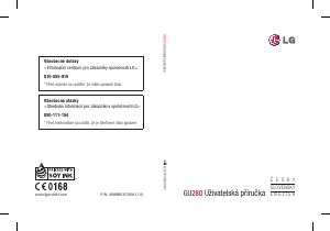 Návod LG GU280 Mobilný telefón