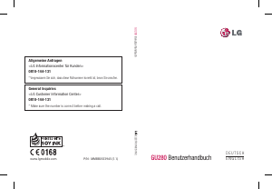 Bedienungsanleitung LG GU280 Handy