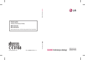 Instrukcja LG GU280 Telefon komórkowy