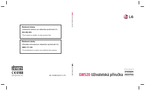 Návod LG GW520 Mobilný telefón