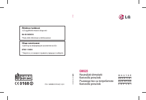 Használati útmutató LG GW620 Mobiltelefon