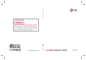 Manuale LG GW620 Telefono cellulare