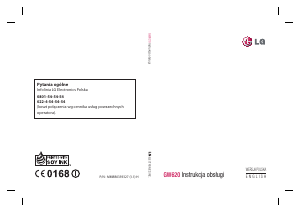 Instrukcja LG GW620 Telefon komórkowy