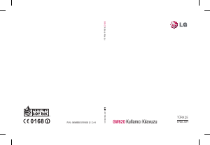 Kullanım kılavuzu LG GW620 Cep telefonu