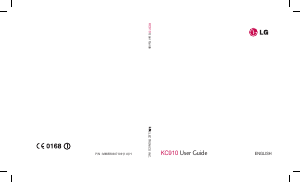 Bruksanvisning LG KC910 Mobiltelefon