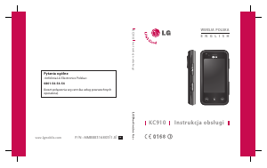 Instrukcja LG KC910 Telefon komórkowy