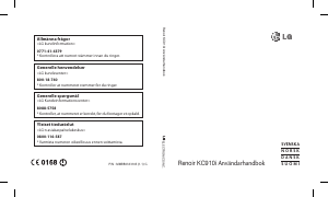 Brugsanvisning LG KC910I Mobiltelefon