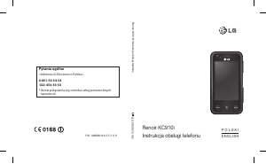 Instrukcja LG KC910I Telefon komórkowy