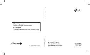 Manual LG KC910I Telefon mobil