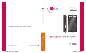 Rokasgrāmata LG KF300 Mobilais tālrunis