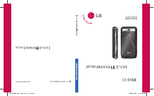 Manuale LG KF300 Telefono cellulare