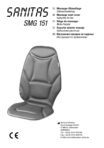 Bedienungsanleitung Sanitas SMG 151 Massagegerät