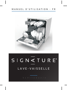 Mode d’emploi Signature SLVI14C42/2 Lave-vaisselle