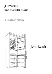 Manual John Lewis JLFFW 2004 Fridge-Freezer