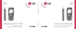 Bedienungsanleitung LG KG110 Handy