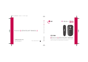 Manuál LG KG225 Mobilní telefon