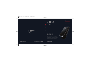 Návod LG KG810 Mobilný telefón