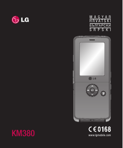 Priručnik LG KM380 Mobilni telefon