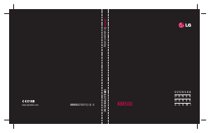 Brugsanvisning LG KM500 Mobiltelefon