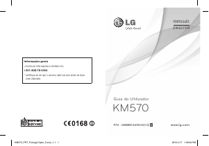 Manual LG KM570 Telefone celular