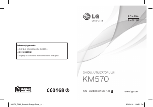 Manual LG KM570 Telefon mobil