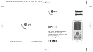 Manuale LG KP100 Telefono cellulare