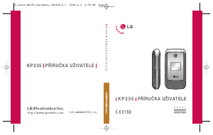 Manuál LG KP235 Mobilní telefon