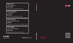 Käyttöohje LG KS500 Matkapuhelin