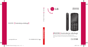 Instrukcja LG KU250 Telefon komórkowy