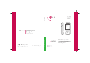 Vadovas LG KU380 Mobilusis telefonas