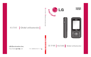 Manual LG KU380 Telefon mobil