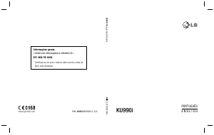 Manual LG KU990I Telefone celular