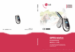 Brugsanvisning LG L1100 Mobiltelefon