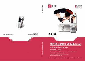 Bedienungsanleitung LG L3100 Handy