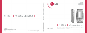 Návod LG S5200 Mobilný telefón