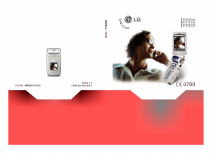 Brugsanvisning LG T5100 Mobiltelefon