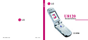 Bedienungsanleitung LG U8120 Handy