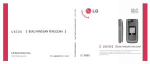 Panduan LG U8500 Telepon Seluler