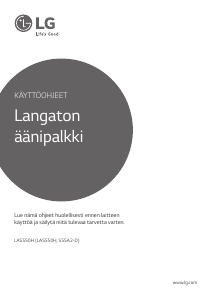 Käyttöohje LG LAS550H Kaiutin