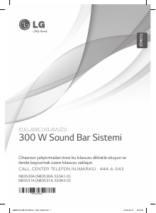 Kullanım kılavuzu LG NB300 Hoparlör