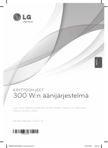 Käyttöohje LG NB300 Kaiutin