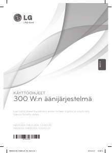 Käyttöohje LG NB3531A Kaiutin
