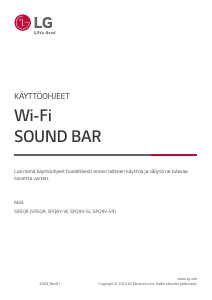 Käyttöohje LG S95QR Kaiutin
